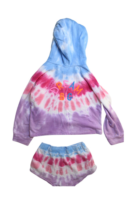A Multicolour Hooded Sweatshirts from Hatley in size 8Y for girl. (Back View)