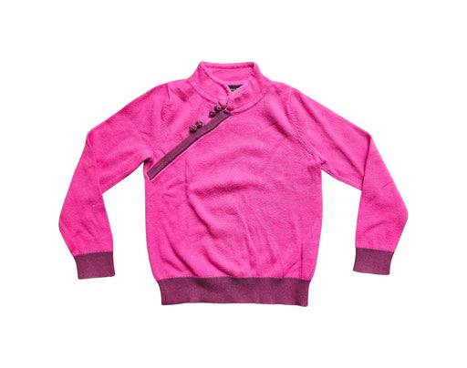 A Pink Knit Sweaters from Shanghai Tang in size 4T for girl. (Front View)