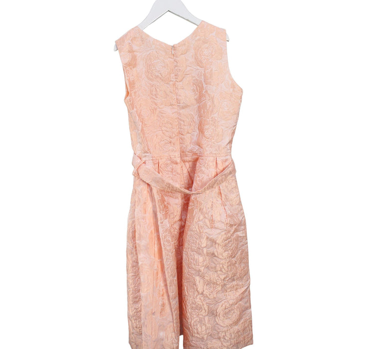 A Pink Sleeveless Dresses from Rachel Riley in size 12Y for girl. (Back View)