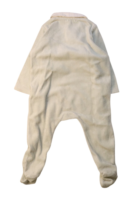 A Ivory Onesies from Bout'Chou in size 3-6M for neutral. (Back View)