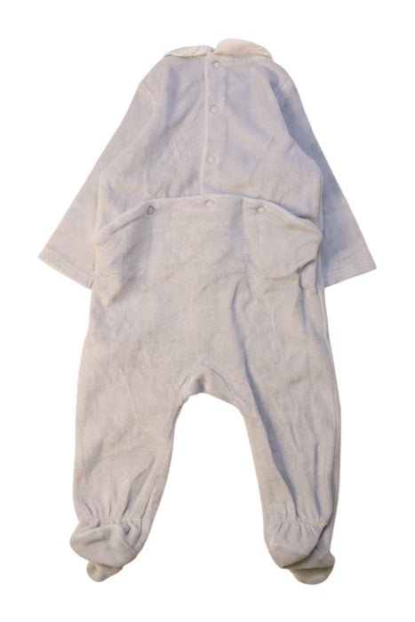 A Grey Onesies from Cyrillus in size 3-6M for boy. (Back View)