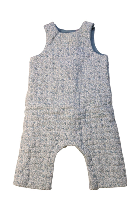 A Blue Sleepsacs from Cyrillus in size 3-6M for girl. (Front View)