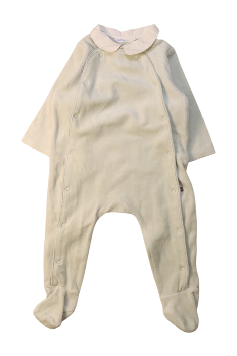 A Ivory Onesies from Bout'Chou in size 3-6M for neutral. (Front View)