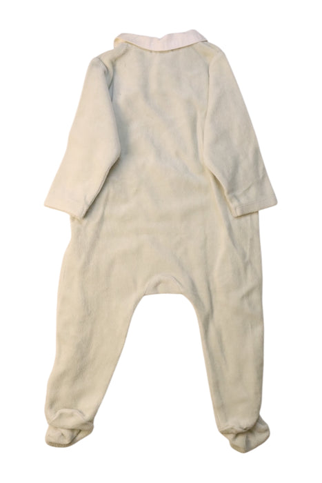 A Ivory Onesies from Bout'Chou in size 3-6M for neutral. (Back View)