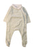 A Ivory Onesies from Bout'Chou in size 0-3M for neutral. (Front View)