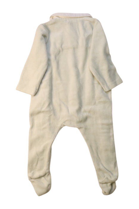 A Ivory Onesies from Bout'Chou in size 0-3M for neutral. (Back View)