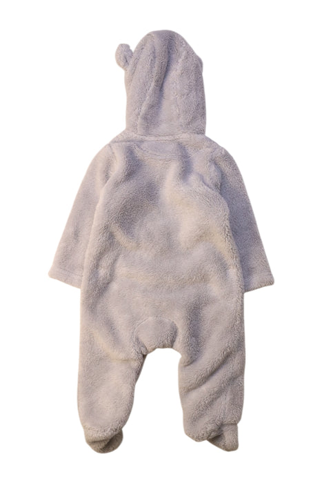 A Grey Puffer/Quilted Coats & Outerwear from The Little White Company in size 3-6M for neutral. (Back View)