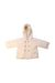 A Ivory Coats from Cyrillus in size 3-6M for neutral. (Front View)