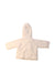 A Ivory Coats from Cyrillus in size 3-6M for neutral. (Back View)
