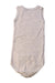 A Grey Sleeveless Bodysuits from Petit Bateau in size 0-3M for boy. (Back View)
