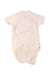 A White Short Sleeve Bodysuits from Petit Bateau in size 0-3M for neutral. (Back View)
