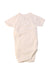 A White Short Sleeve Bodysuits from Petit Bateau in size 0-3M for neutral. (Back View)