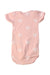 A Pink Short Sleeve Bodysuits from Petit Bateau in size 3-6M for girl. (Back View)