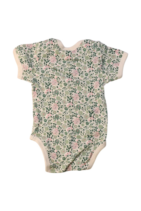 A Multicolour Short Sleeve Bodysuits from Nature Baby in size 0-3M for girl. (Back View)