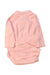 A Pink Long Sleeve Bodysuits from Petit Bateau in size 0-3M for girl. (Back View)