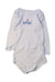 A White Long Sleeve Bodysuits from Petit Bateau in size 6-12M for neutral. (Front View)