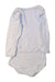 A White Long Sleeve Bodysuits from Petit Bateau in size 6-12M for neutral. (Back View)