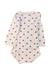 A White Long Sleeve Bodysuits from Petit Bateau in size 6-12M for girl. (Back View)