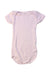A Pink Short Sleeve Bodysuits from Petit Bateau in size 6-12M for girl. (Front View)