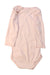 A Pink Long Sleeve Bodysuits from Petit Bateau in size 6-12M for girl. (Back View)