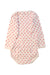 A White Long Sleeve Bodysuits from Petit Bateau in size 6-12M for girl. (Back View)