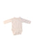 A White Long Sleeve Bodysuits from Petit Bateau in size 0-3M for boy. (Back View)
