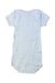 A Blue Short Sleeve Bodysuits from Petit Bateau in size 6-12M for girl. (Back View)