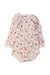 A Multicolour Long Sleeve Bodysuits from Petit Bateau in size 6-12M for girl. (Front View)