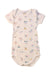 A Multicolour Short Sleeve Bodysuits from Petit Bateau in size 6-12M for girl. (Front View)