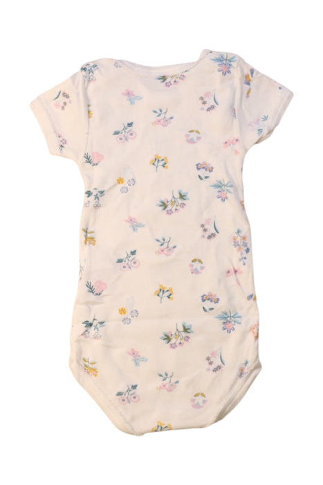 A Multicolour Short Sleeve Bodysuits from Petit Bateau in size 6-12M for girl. (Back View)