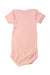 A Pink Short Sleeve Bodysuits from Petit Bateau in size 6-12M for girl. (Back View)