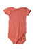 A Orange Short Sleeve Bodysuits from Petit Bateau in size 6-12M for girl. (Back View)
