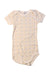 A Multicolour Short Sleeve Bodysuits from Petit Bateau in size 6-12M for girl. (Front View)