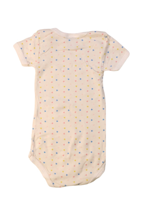 A Multicolour Short Sleeve Bodysuits from Petit Bateau in size 6-12M for girl. (Back View)