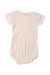 A White Short Sleeve Bodysuits from Petit Bateau in size 6-12M for girl. (Back View)