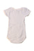 A White Short Sleeve Bodysuits from Petit Bateau in size 6-12M for girl. (Back View)