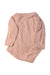 A Pink Long Sleeve Bodysuits from Nature Baby in size 0-3M for neutral. (Back View)