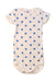 A White Short Sleeve Bodysuits from Petit Bateau in size 3-6M for girl. (Front View)