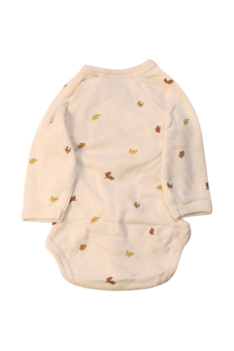 A Multicolour Long Sleeve Bodysuits from Nature Baby in size Newborn for girl. (Back View)