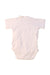 A White Short Sleeve Bodysuits from Cambrass in size 0-3M for neutral. (Back View)