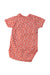 A Pink Short Sleeve Bodysuits from Petit Bateau in size 0-3M for girl. (Back View)