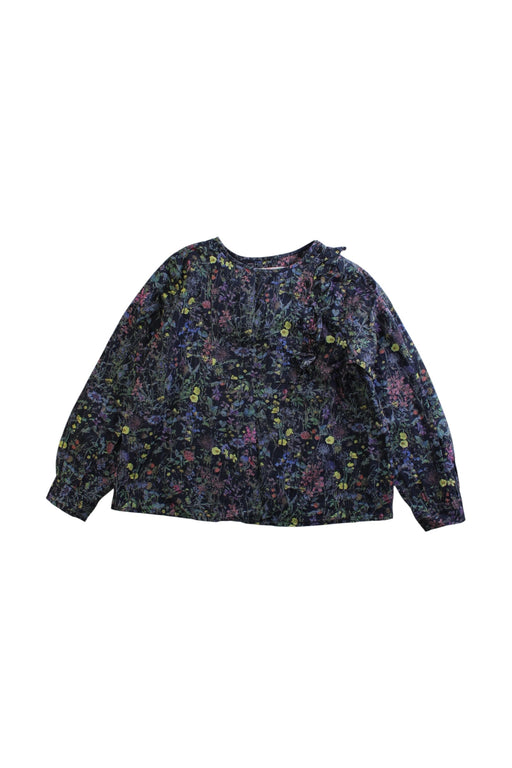 A Multicolour Long Sleeve Tops from Bonpoint in size 6T for girl. (Front View)
