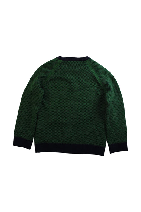 A Green Knit Sweaters from COS in size 6T for girl. (Back View)
