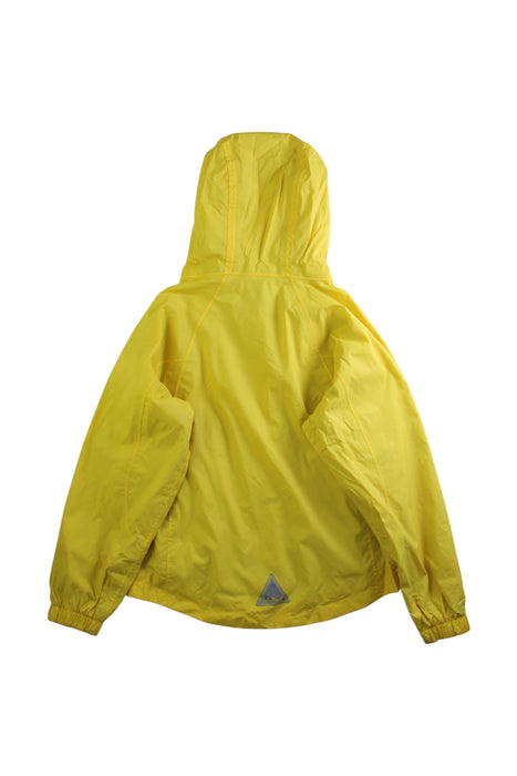 A Yellow Rain Jackets from L.L.Bean in size 5T for neutral. (Back View)
