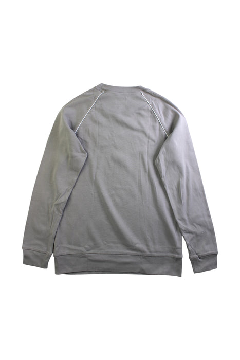 A Grey Crewneck Sweatshirts from Mads Nøorgaard in size 14Y for boy. (Back View)