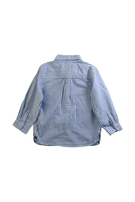 A Blue Long Sleeve Shirts from Tommy Hilfiger in size 2T for boy. (Back View)