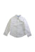 A White Long Sleeve Shirts from Jacadi in size 4T for boy. (Front View)