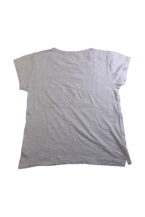 A Grey Short Sleeve T Shirts from Crewcuts in size 12Y for girl. (Back View)