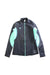 A Black Wetsuits from Arena in size 14Y for girl. (Front View)
