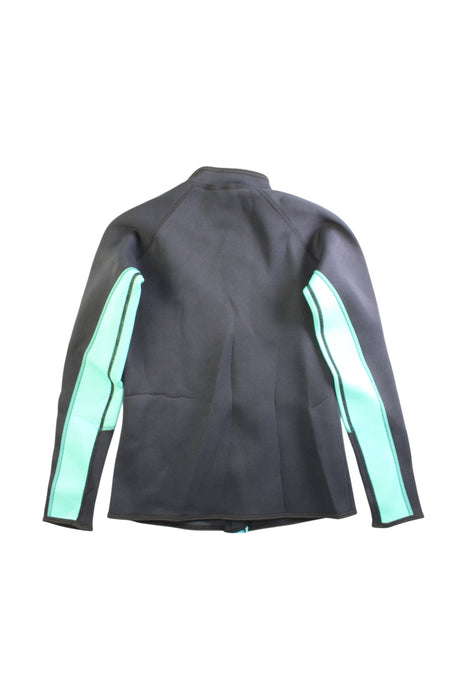 A Black Wetsuits from Arena in size 14Y for girl. (Back View)